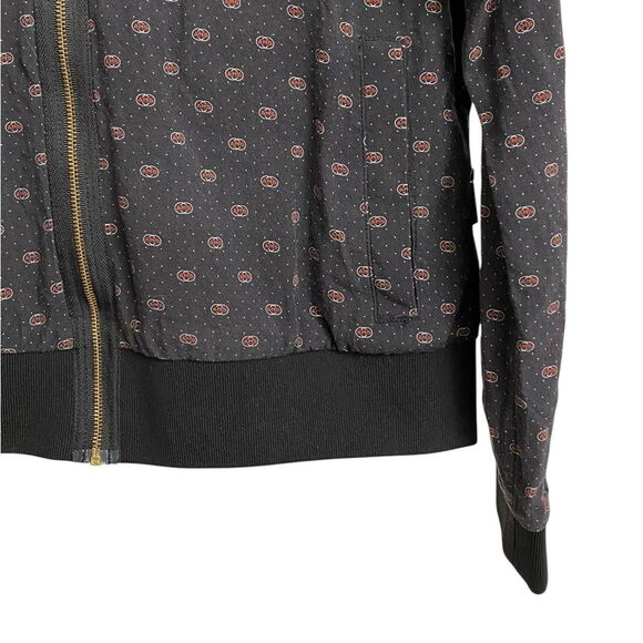 Scotch & Soda Men's 100% Viscose Full Zip Bomber Jacket Size S Black Amsterdam - Picture 7 of 16